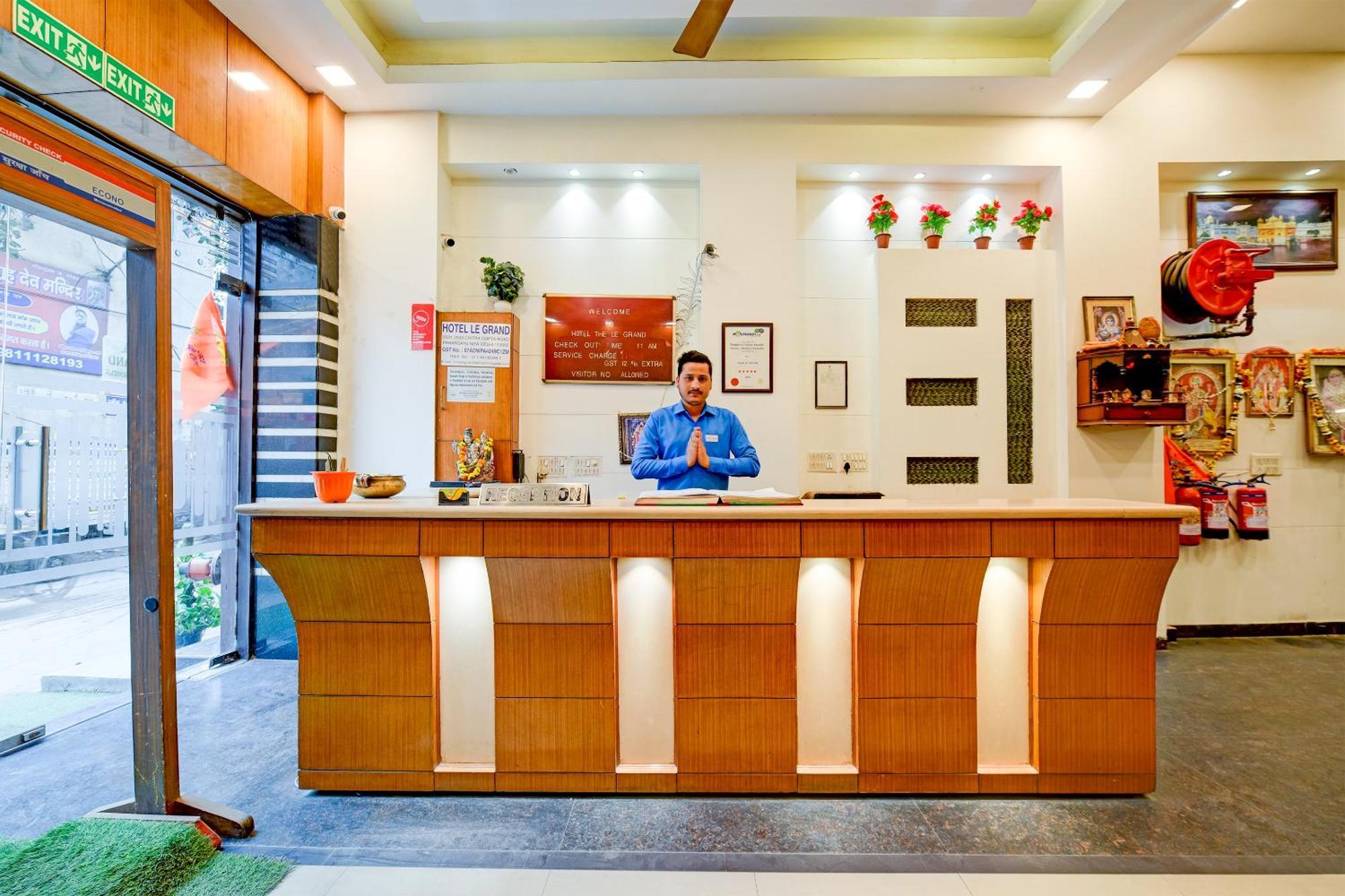 Hotel Le Grand - Walk-In From Rk Ashram Metro Station New Delhi Luaran gambar